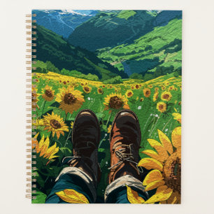 Se détendre au paradis des tournesols