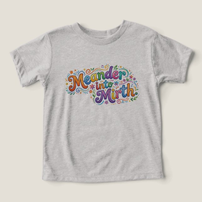Se perdre dans la joie – Conception de T-Shirt de  (Design Recto)