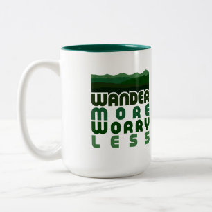 Se promener Plus Inquiète Moins De Mug De Café À D