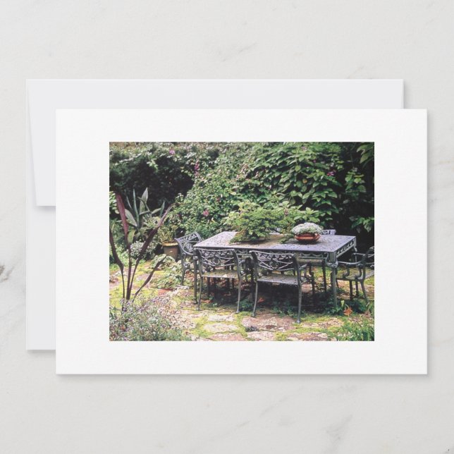 SE RÉUNIR POUR UN INVITATION DE RÉUNION EXTÉRIEUR (Devant)