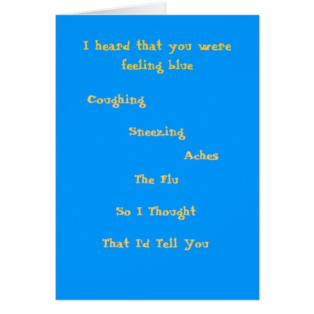 Se sentir bleu (Devant)