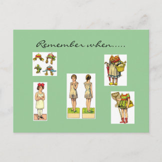 Se souvenir des cartes postales Vintages