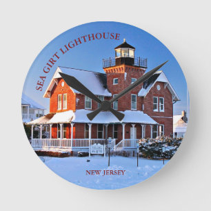 Sea Girt Lighthouse, horloge ronde du New Jersey