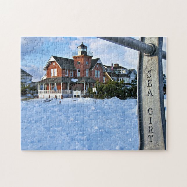 Sea Girt Lighthouse, New Jersey Puzzle (Horizontal)