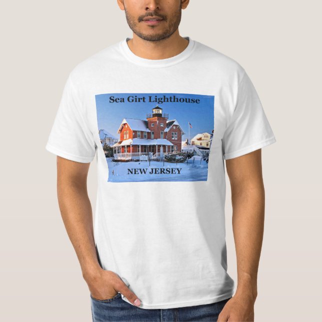 Sea Girt Lighthouse, T-shirt New Jersey (Devant)