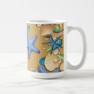 Sea Shells Beach Mug