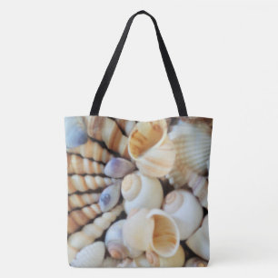 Sea Shells, Summer Beach Exotic Tropical Sac fourr