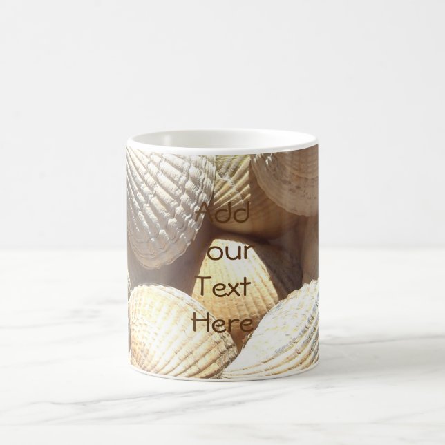 Sea Shells, Summer Beach Exotic Troptic Mug (Centre)