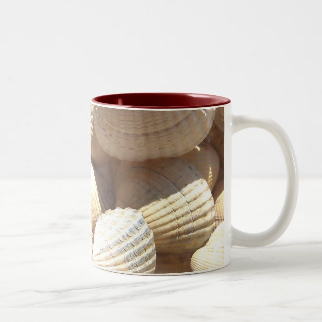 Sea Shells, Summer Beach Exotic Troptic Mug (Droit)