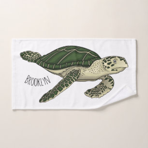Sea turtle cartoon