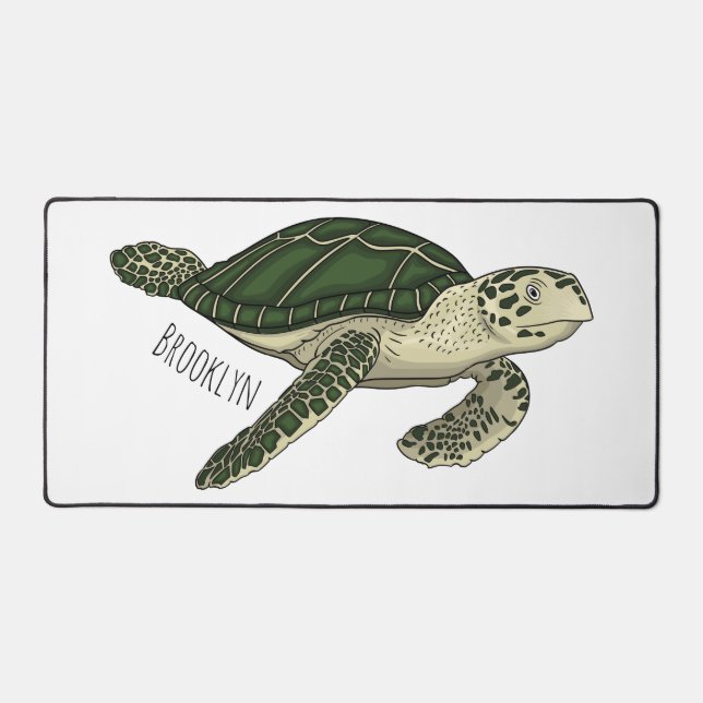 Sea turtle cartoon (Recto)