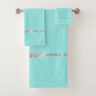 Seafoam Blue & Bling