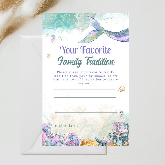 Seafoam Mermaid Family Tradition Keepsake (Créateur téléchargé)