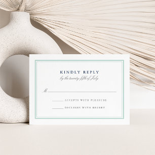 Seaglass Tides Mariage RSVP