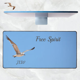 Seagull en vol libre Spirit Sky Blue Coastal