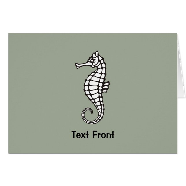 Seahorse Black (Devant horizontal)