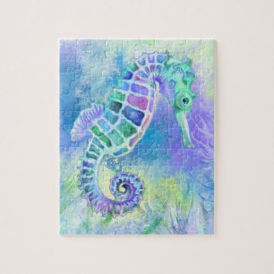 Seahorse Jigsaw Puzzle Merveilleuse Vie Sous-marin