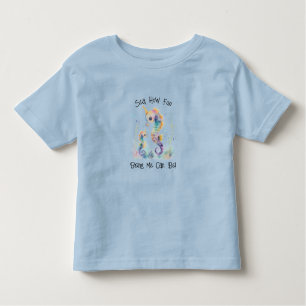 Seahorse Sea Comme je suis amusant Toddler T-shirt