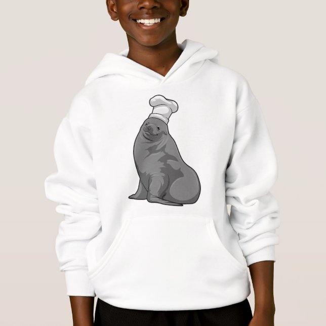 Seal as Cook with Chef casquette (Devant)