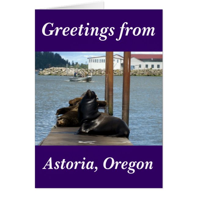 Sealions Astoria Oregon (Devant)