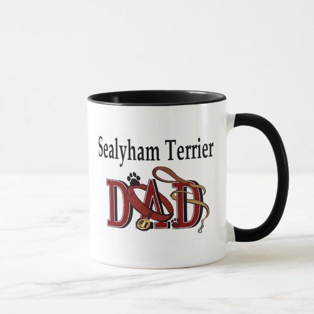 Sealyham Terrier Papa Mug (Droite)