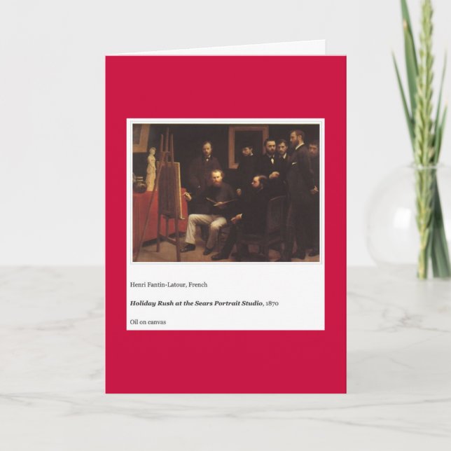 SEARS PORTRAIT STUDIO CARTE DE VOEUX DE FÊTE #2 (Devant)