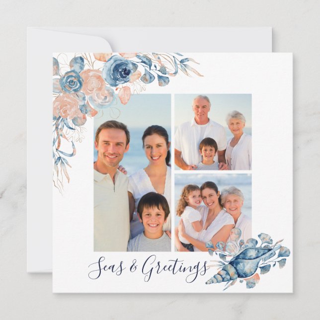 Seas & salutations Noël Nautique Chic 3 Photo (Devant)