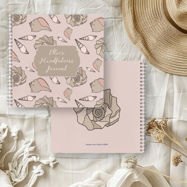 Seashell Art Personalized Mindfulness Journal (Créateur téléchargé)