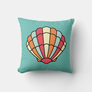 Seashell Beach Jeu Nautique Coussin