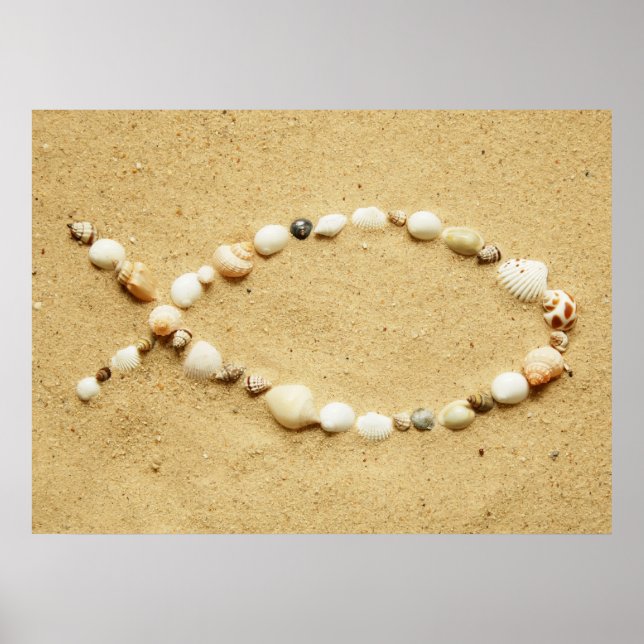 Seashell Ichthys Poster (Devant)