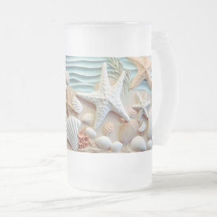 Seashells Beach Mug 3D - Sip Ocean Breeze