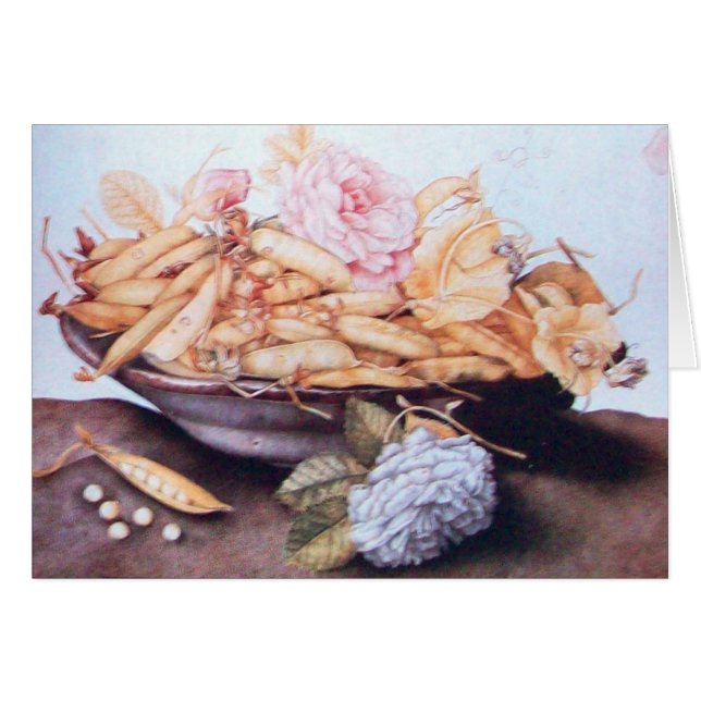 SEASON'S FRUITS , BEANS AND ROSES Thanksgiving (Devant horizontal)