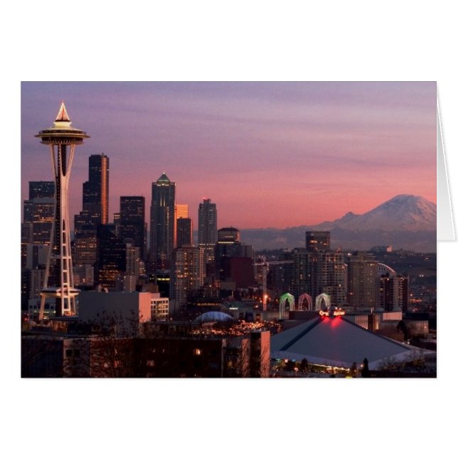Seattle depuis Kerry Park. (Devant horizontal)