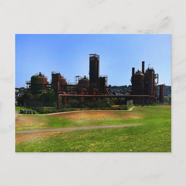 Seattle Gas Works Park #1 Carte postale (Devant)