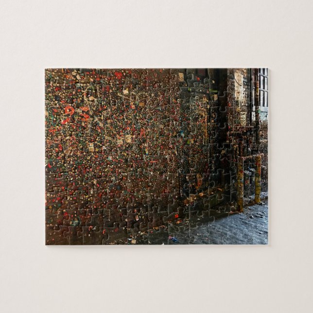Seattle Gum Wall #1 Jigsaw Puzzle (Horizontal)