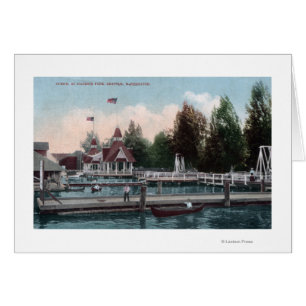Seattle, scène de parc de WashingtonMadison
