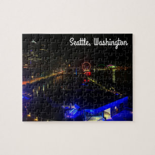 Seattle Skyline #6 Jigsaw Puzzle