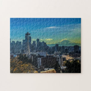 Seattle Skyline #9-2 Jigsaw Puzzle