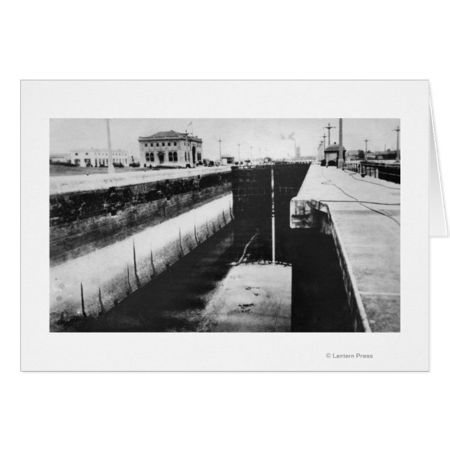 Seattle, WA - Lake Washington Ship Canal (Devant horizontal)