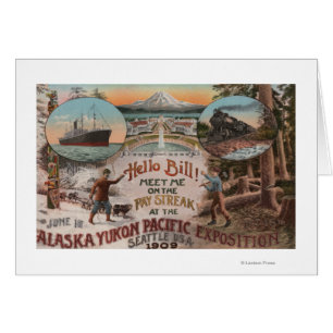Seattle, WAAD pour Alaska Yukon Pacific Expo.