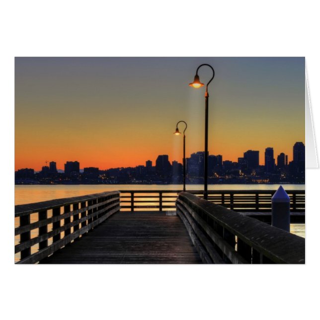 Seattle Washington Downtown Skyline (Devant horizontal)