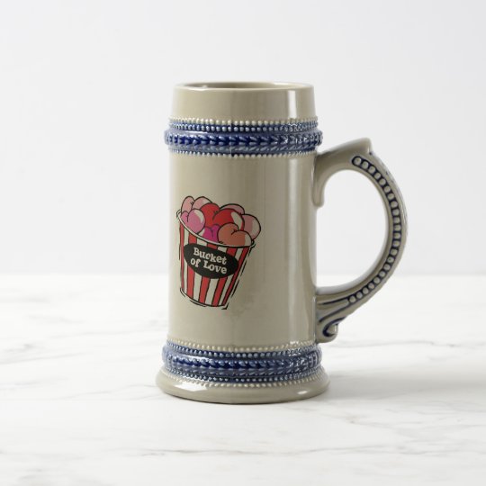 seau de png d'amour chope à bière