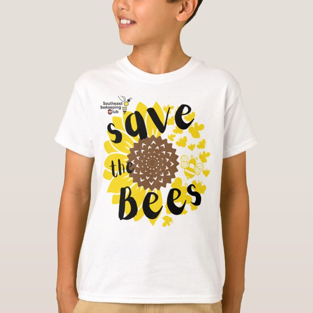 SEBC Sauvons les abeilles T-shirt Enfants (Devant)