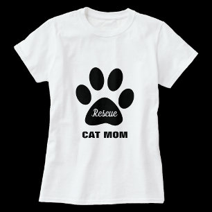 Secourir T-shirt Maman Chat