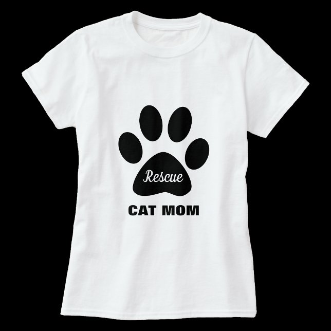 Secourir T-shirt Maman Chat (Créateur téléchargé)
