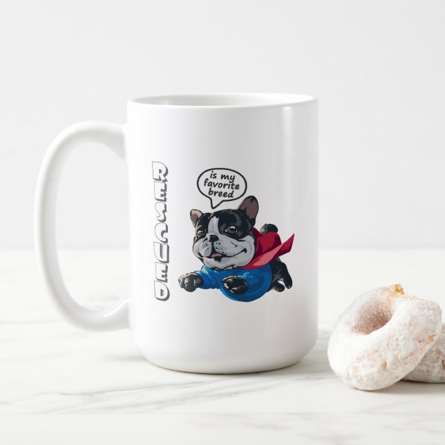 Secouru est ma race préférée | Mug classique #15 (Avec donut)