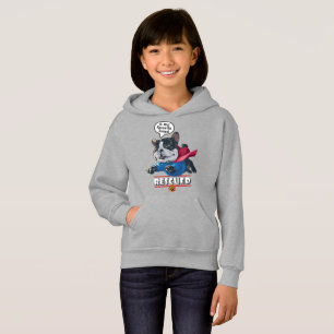 Secouru est ma race préférée Sweat - shirt à cap