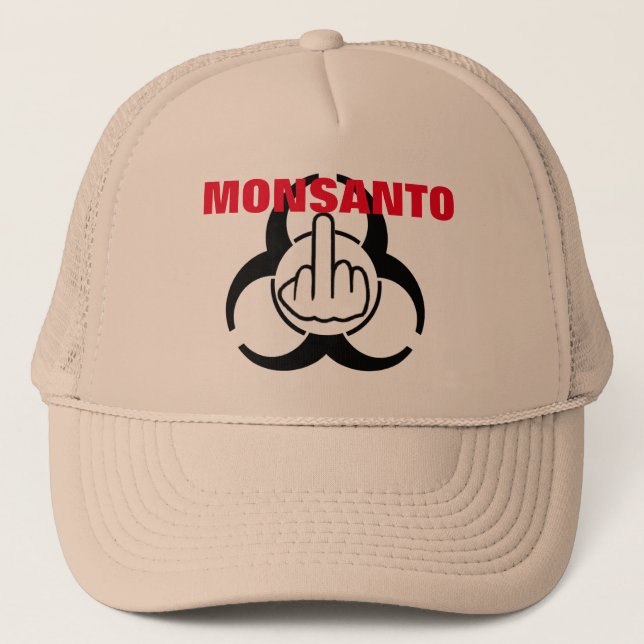 Secousse de risque de Monsanto de casquette bio (Devant)