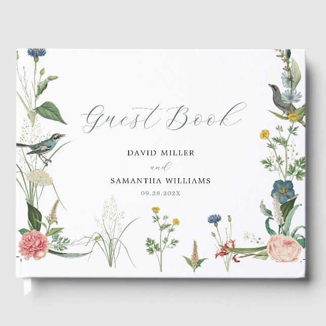 Secret Garden Fleurs sauvages Frame Mariage livre  (Recto)