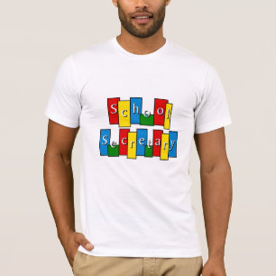 Secrétaire T-shirt d'école